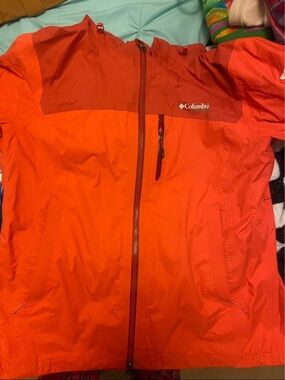 Columbia Titanium Pink Geometric Pattern Jacket XL